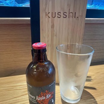 Kusshi - Honey Apple Ale - Sushi Bars Near Me - Arlington, Virginia Kusshi - Honey Apple Ale - Sushi Bars Near Me - Arlington, Virginia