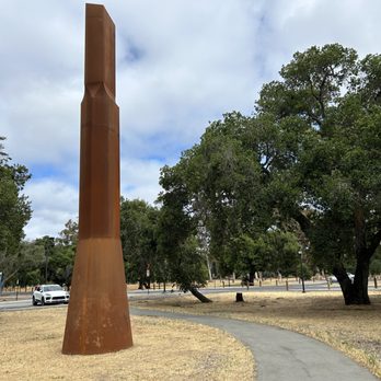 The Stanford Columns - Beverly Pepper - Public Art Near Me - Stanford, California