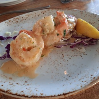 The Beach House - Yummy appetizer special, 3 shrimp garlic and aioli - Asian Fusion Near Me - Koloa, Hawaii