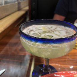 Spicy cucumber margarita