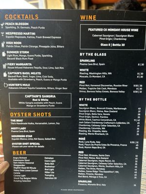 Menu photo 2 Captain James Landing Baltimore, MD