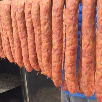Baba’s Dough Box - Garlic sausage, hand mixed and stuffed. Fully smoked and ready to eat! - Bakeries Near Me - Regina, Saskatchewan