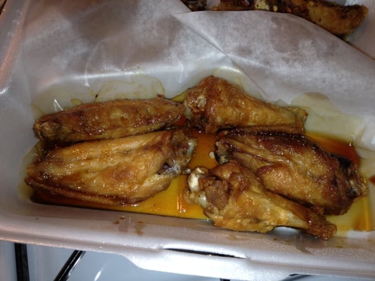 Photo of Burger Joy - Atlanta, GA, US. Honey Teryaki wings