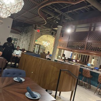 Bosphorous Turkish Cuisine - Picture from table of Bosphorus bar and the front of the restaurant! - Turkish Near Me - St. Petersburg, Florida Bosphorous Turkish Cuisine - Picture from table of Bosphorus bar and the front of the restaurant! - Turkish Near Me - St. Petersburg, Florida