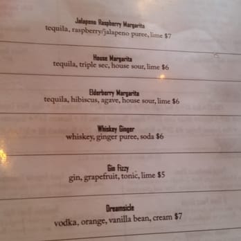 WALK - Cocktail pricing as of September 2015 - New American Near Me - Asheville, North Carolina WALK - Cocktail pricing as of September 2015 - New American Near Me - Asheville, North Carolina