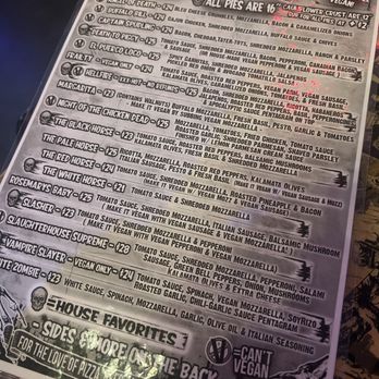 The 4th Horseman - Menu - Pizza Near Me - Long Beach, California The 4th Horseman - Menu - Pizza Near Me - Long Beach, California