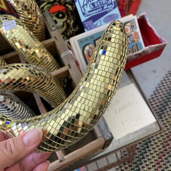 Oates General - Golden Disco banana - Antiques Near Me - San Diego, California Oates General - Golden Disco banana - Antiques Near Me - San Diego, California