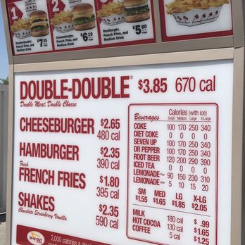 In-N-Out Burger - Menu - Fast Food Near Me - Phoenix, Arizona
