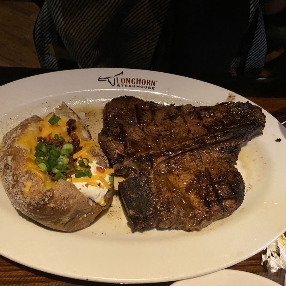 LongHorn Steakhouse - The Longhorn, Loaded Baked Potato - Steakhouses Near Me - Skokie, Illinois LongHorn Steakhouse - The Longhorn, Loaded Baked Potato - Steakhouses Near Me - Skokie, Illinois