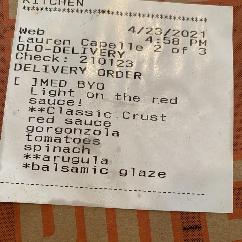 Blaze Pizza - My order - Pizza Near Me - Mason, Ohio