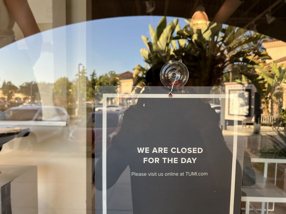 TUMI Updated October 2024 22 Reviews 850 E Ventura Blvd