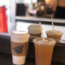 Southside Coffee - Carmel latte & Kratom Tea