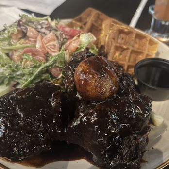 NK Restaurant - Oxtail Plantain waffle - Caribbean Near Me - East Meadow, New York NK Restaurant - Oxtail Plantain waffle - Caribbean Near Me - East Meadow, New York