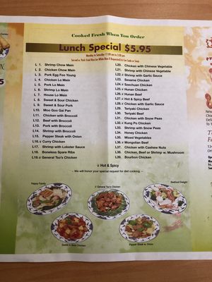 Menu photo 4 Wok & Roll Ormond Beach, FL