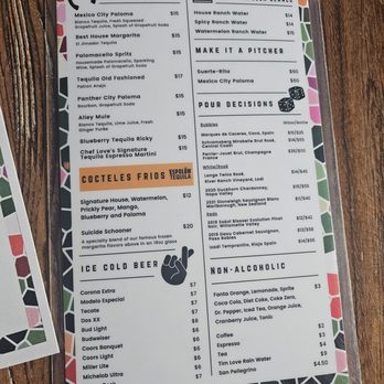 Paloma Suerte - Cocktail menu - Mexican Near Me - Fort Worth, Texas Paloma Suerte - Cocktail menu - Mexican Near Me - Fort Worth, Texas