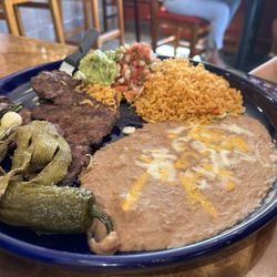 El Molcajete - Carne Asada plate