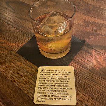 Union Lodge No.1 - Old fashioned - Cocktail Bars Near Me - Denver, Colorado