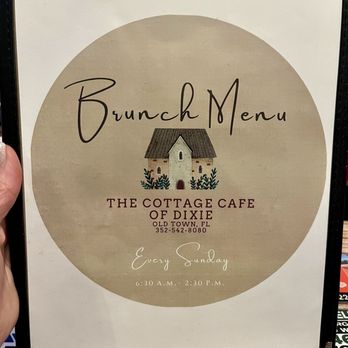 Cottage Cafe of Dixie - Sundays menu - American Near Me - Old Town, Florida