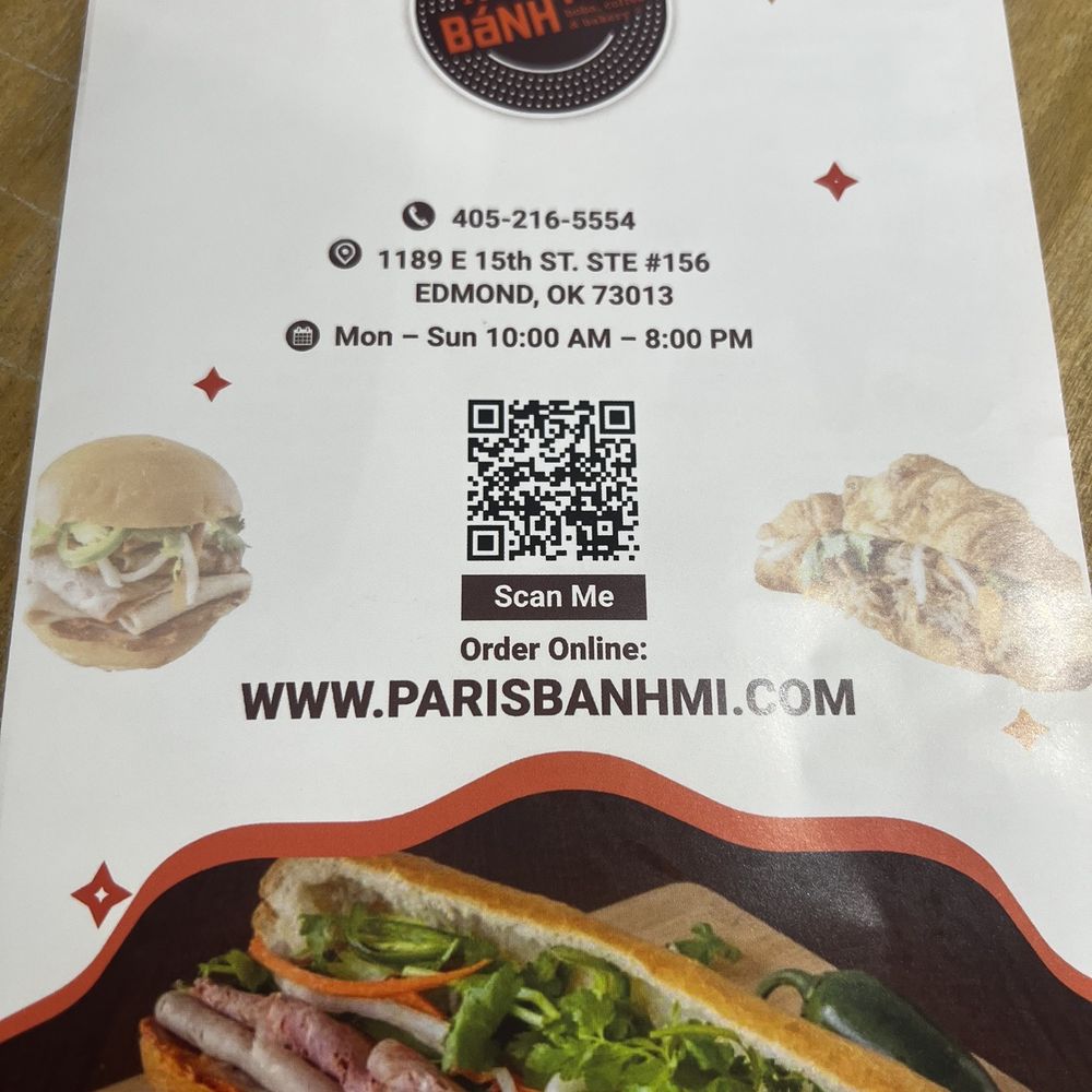 Paris Banh Mi - Menu - Vietnamese Near Me - Edmond, Oklahoma Paris Banh Mi - Menu - Vietnamese Near Me - Edmond, Oklahoma