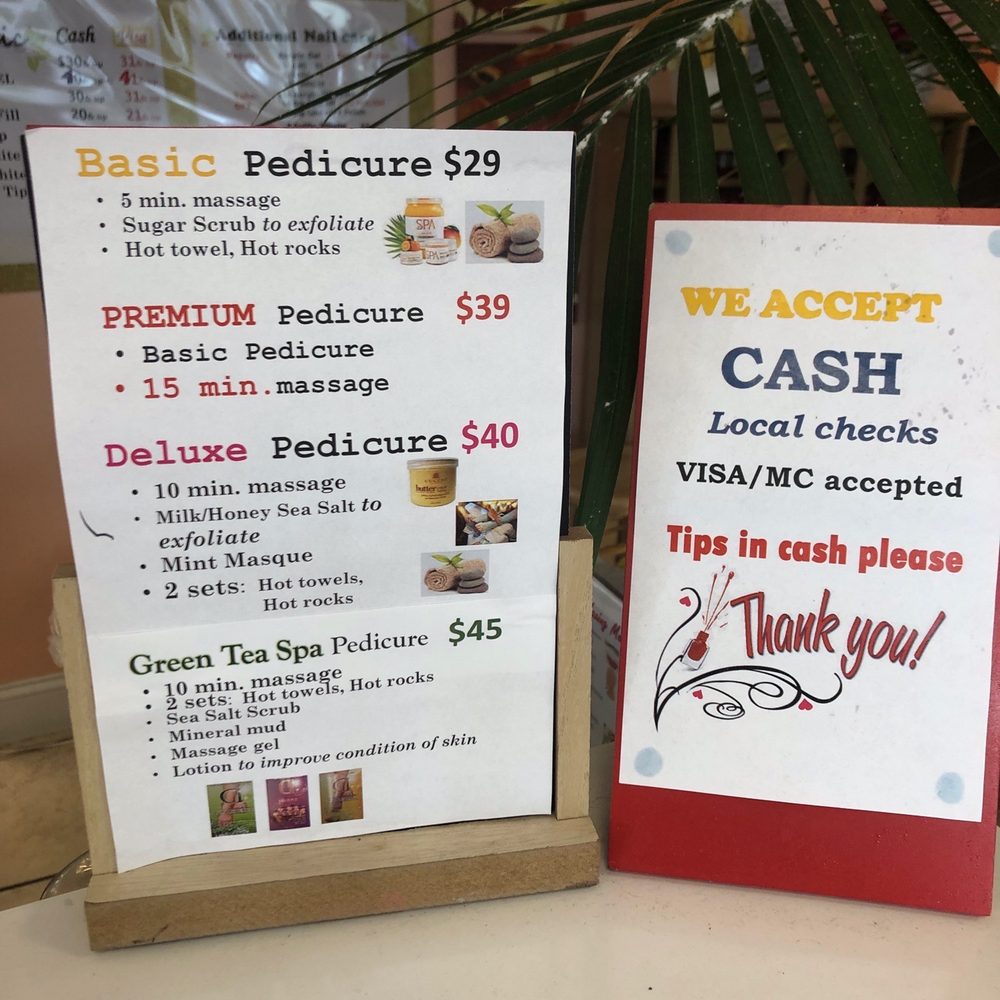 Nail Scape - Service information and cash & credit cards - Nail Technicians Near Me - Rochester, New York Nail Scape - Service information and cash & credit cards - Nail Technicians Near Me - Rochester, New York