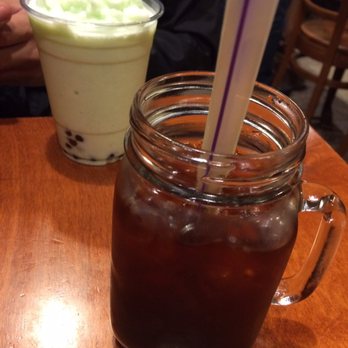 Koon Thai Restaurant - Iced tea with bubble. I highly recommend this! You will like it ! - Thai Near Me - New Haven, Connecticut Koon Thai Restaurant - Iced tea with bubble. I highly recommend this! You will like it ! - Thai Near Me - New Haven, Connecticut