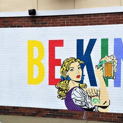 Be Kind mural - Be Kind mural by Nekoda Witsken 2019