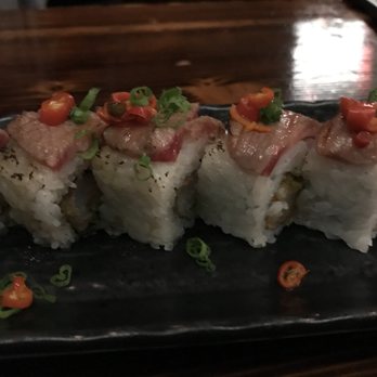 KA Sushi - Wagyu Roll with tempura. Super good! - Japanese Near Me - Houston, Texas