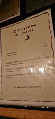 Menu photo 2 Zum Landsknecht Wetzlar, HE