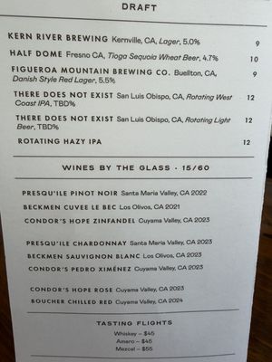 Menu photo 2 Cuyama Buckhorn New Cuyama, CA