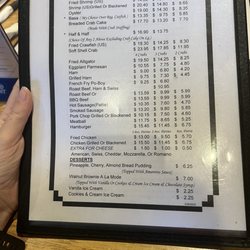 Pier 51 Seafood Restaurant & Oyster Bar - Menu as of August 2023