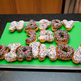 OMG! Donuts & More - This is the awesome donut cake they created for my son's 3rd birthday! - Donuts Near Me - Cypress, Texas OMG! Donuts & More - This is the awesome donut cake they created for my son's 3rd birthday! - Donuts Near Me - Cypress, Texas