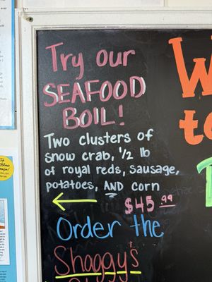 Menu photo 2 Shaggy's Gulfport Beach Gulfport, MS