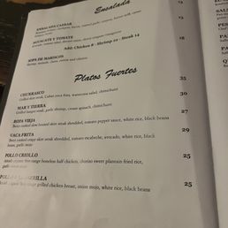 Menu Menu