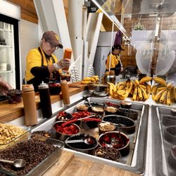 Sambazon Acai Bowls - Wonderful staff creating the magic! We love ya'll!