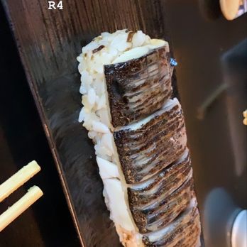 Shigotonin - For round 4, we had the grilled mackerel roll. - Japanese Near Me - Las Vegas, Nevada
