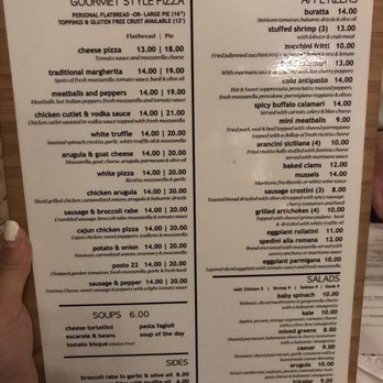 Posto 22 - Front of dinner menu - Italian Near Me - New Rochelle, New York Posto 22 - Front of dinner menu - Italian Near Me - New Rochelle, New York