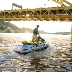 Steel City Jet Ski Rentals - Large rental boundary allowing you to roam freely around the city