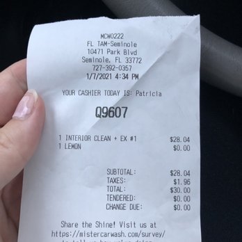 Mister Car Wash - Car Wash Near Me - Seminole, Florida