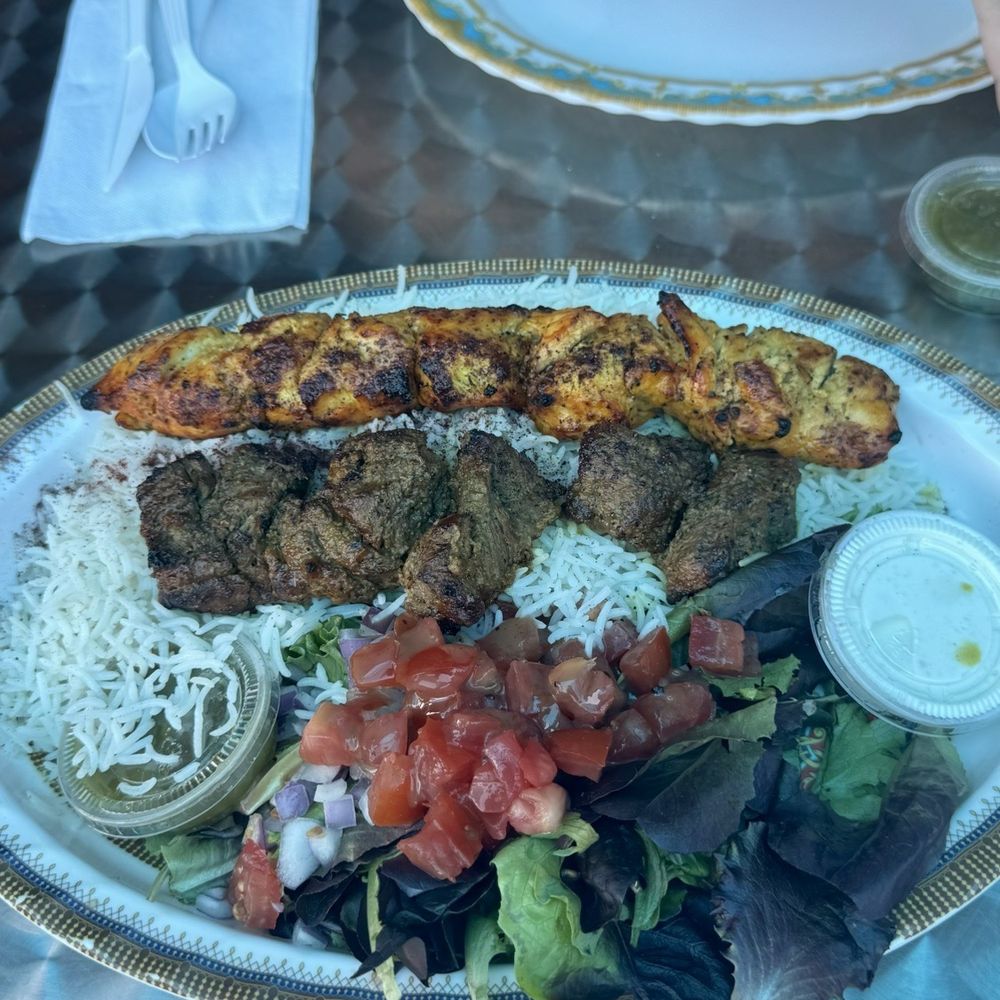 Chicken and beef combo