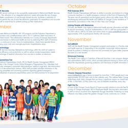 Chris Moreno Design - Brochure Design for OC Health Care Agency