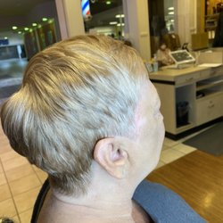 Deb’s Barbershop Salon - After (designer cut)