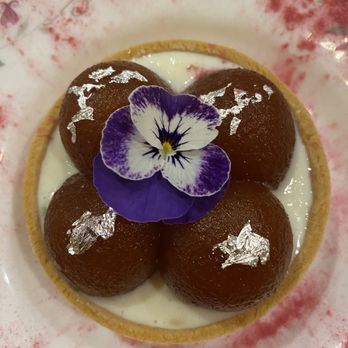 Ssaanjh Indian - Gulab Jamun Tart - Indian Near Me - Brookline, Massachusetts