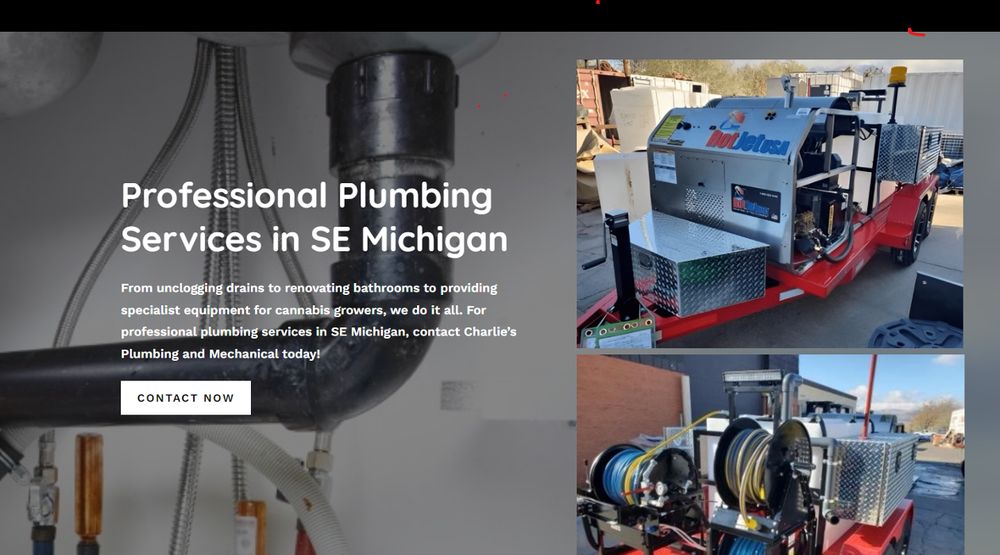 Slide of Charlie's Plumbing and Mechanical