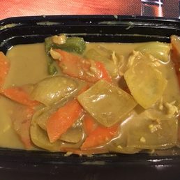Curry chicken, where's the chicken