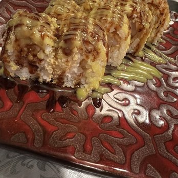 Hana Grill - Geisha roll (drool!) - Japanese Near Me - Nixa, Missouri Hana Grill - Geisha roll (drool!) - Japanese Near Me - Nixa, Missouri