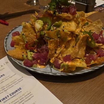 Garden Grain - Ahi tuna poke nacho - Diners Near Me - Aurora, Colorado