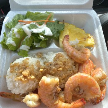 Aloha Shrimp - Garlic shrimp - Food Trucks Near Me - Hauula, Hawaii