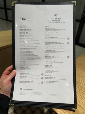 Menu photo 1 The Orchid Grill Restaurant Ontario, CA