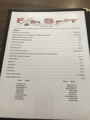 Menu photo 7 The Fish Spot Texas City, TX Menu photo 7 The Fish Spot Texas City, TX
