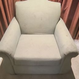 Stained chair Stained chair